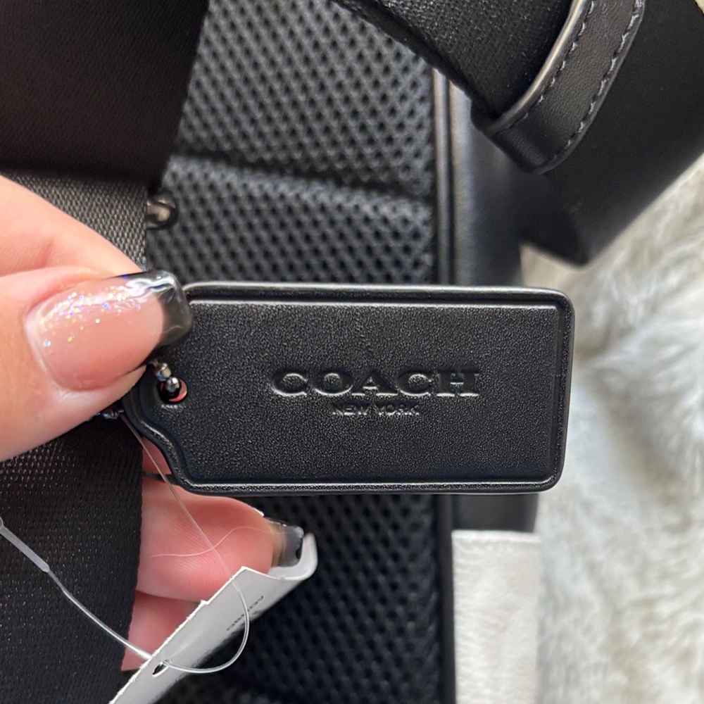 Coach Black and White Crossbody Bag - Picture 6 of 12
